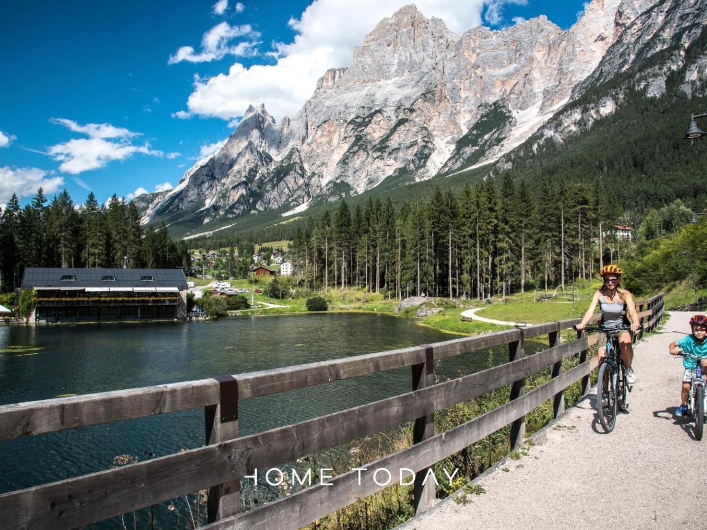 Apartamento Ht - Ciasa Dahu Cortina Escape San Vito di Cadore Exterior foto